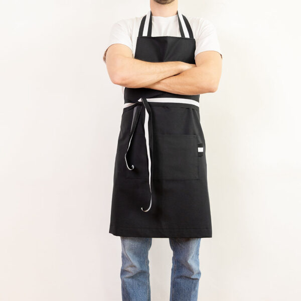 tablier noir truffe