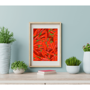 Affiche Légume Piment