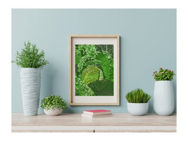 Affiche Légume Chou