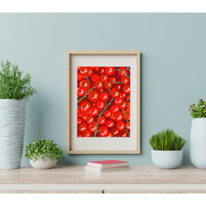 Affiche Fruit Cranberries