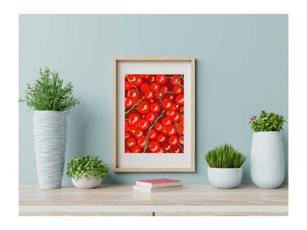 Affiche Fruit Cranberries