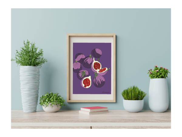 Affiche Fruit Figues