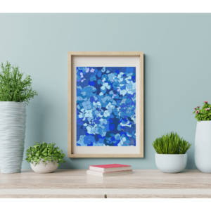 Affiche Fleur Hortensia
