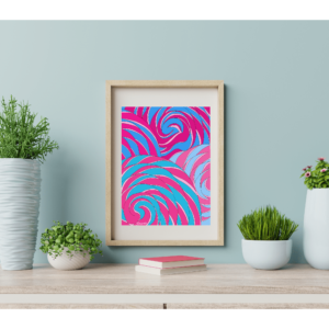 Affiche Bonbon Lollipop