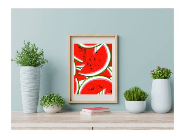 Affiche Fruit Pasthèque