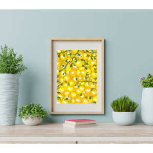 Affiche Légume Tomate Jaune