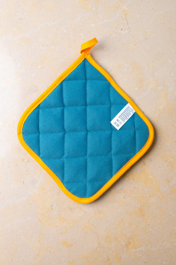 Manique Bleu Iris Orange Pâle – Image 3