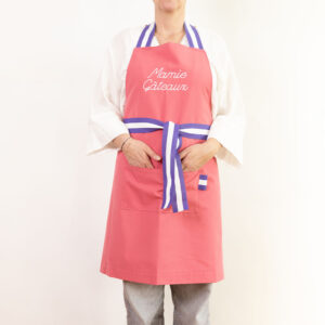 Tabier rose Mamie gâteaux