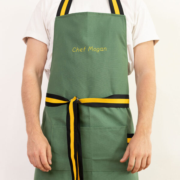 Tablier Vert Haricot – Image 4