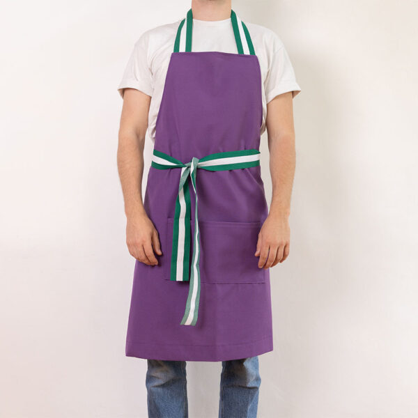 Tablier Violet Aubergine – Image 3