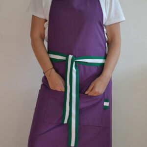 Tablier Violet Aubergine