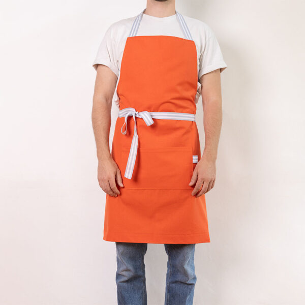Tablier Orange Mandarine – Image 3