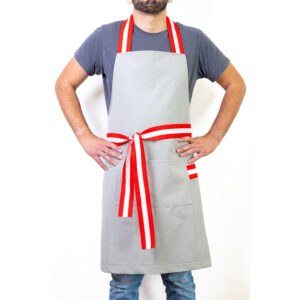 tablier gris perle