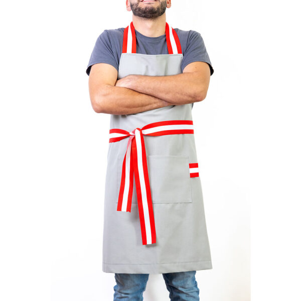 Tablier Gris Perle – Image 3
