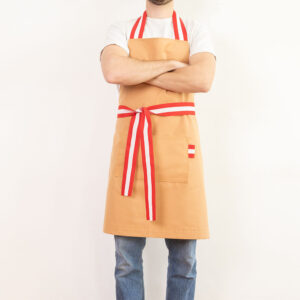 tablier beige moka