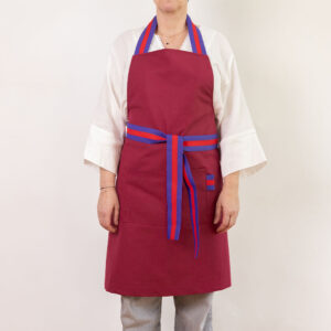 Tablier rouge cerise