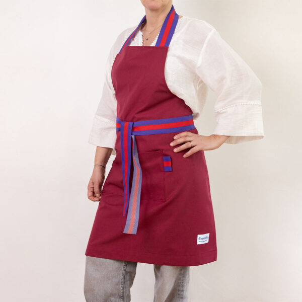 Tablier Rouge Cerise – Image 4