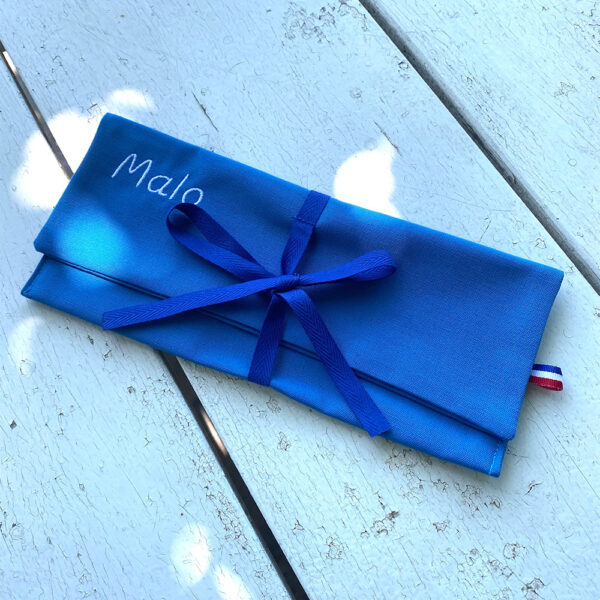 Etui de Serviette Bleu Marine – Image 2