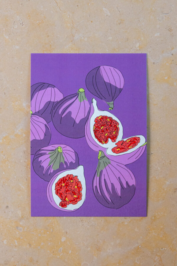 Carte Postale Fruit Figues