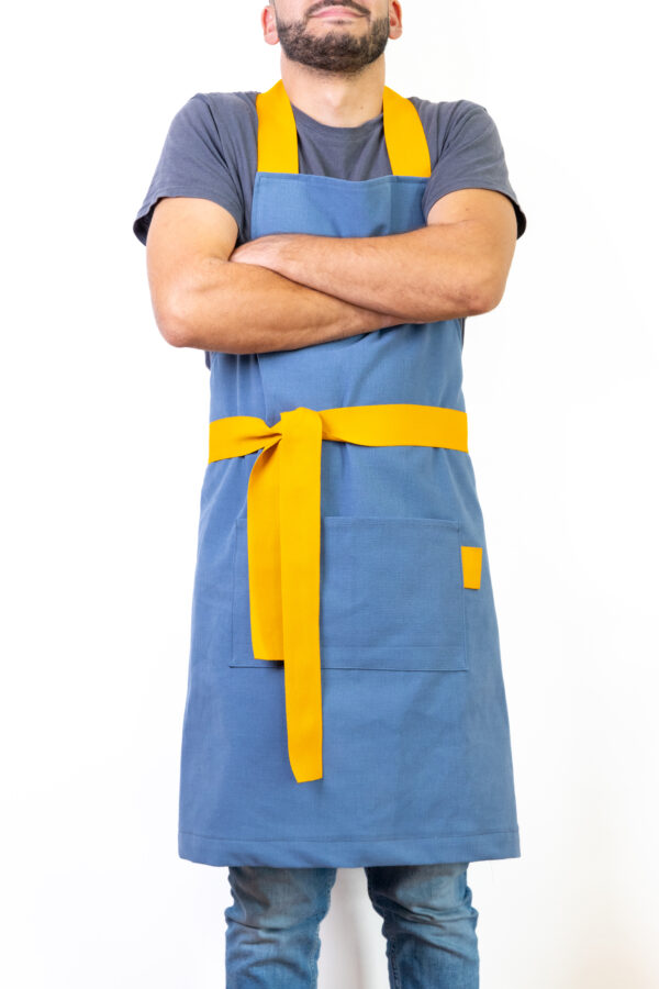 Tablier Jean Bleu