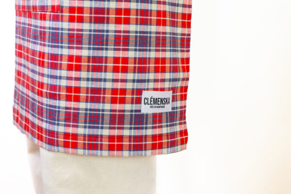 Tablier Carreaux Rouge – Image 5