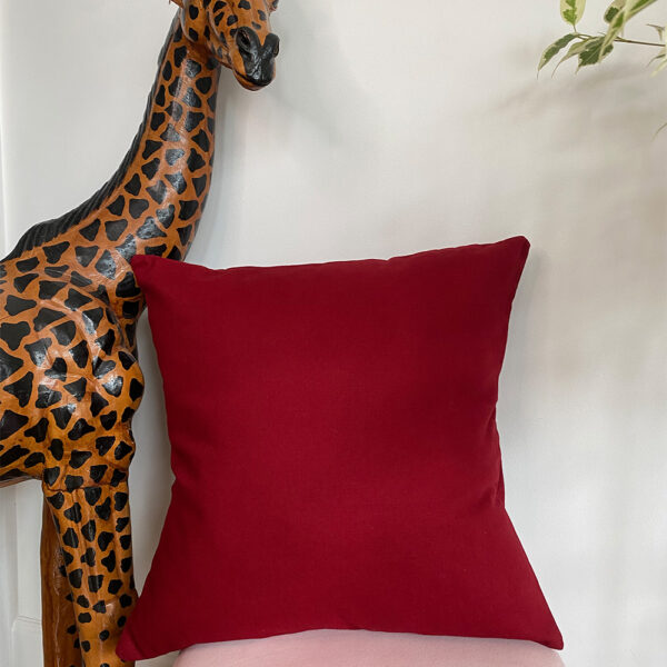 Coussin Bordeaux – Image 3