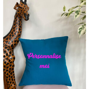 Coussin Bleu Iris