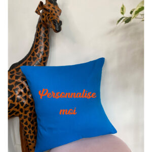 Coussin Bleu Turquoise