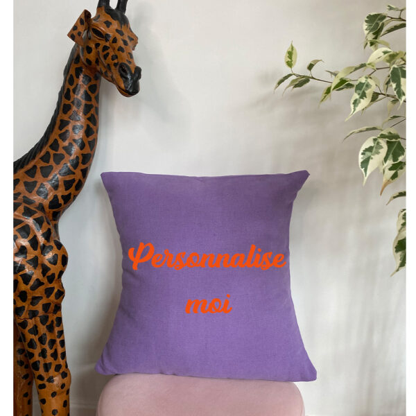 Coussin Mauve