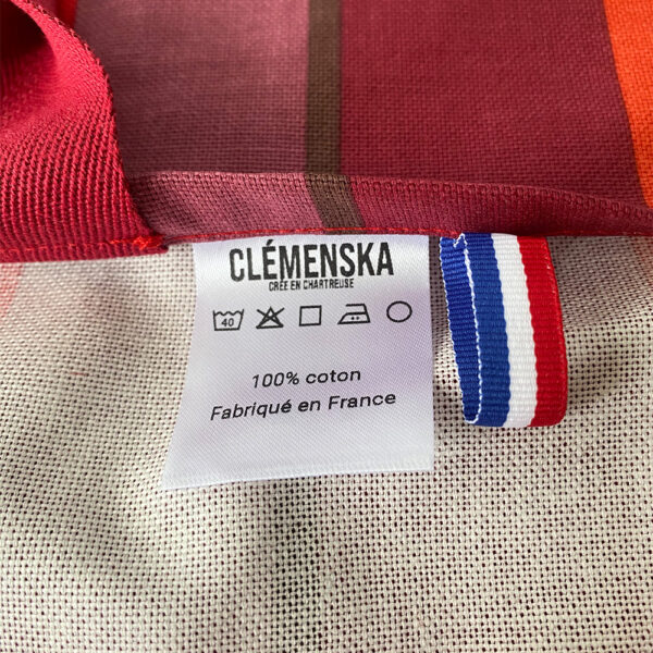 Sac à tarte rayures rose – Image 3