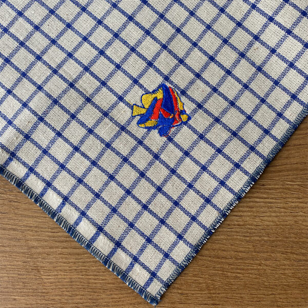 Lot Manique /Torchon Bleu Poisson – Image 4
