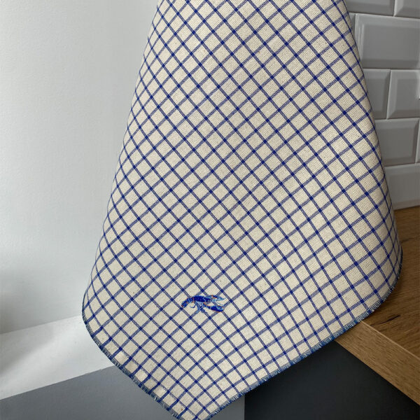 Lot Manique /Torchon Bleu Homard – Image 5