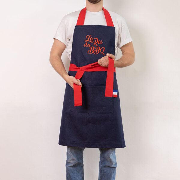 TABLIER ROI DU BBQ