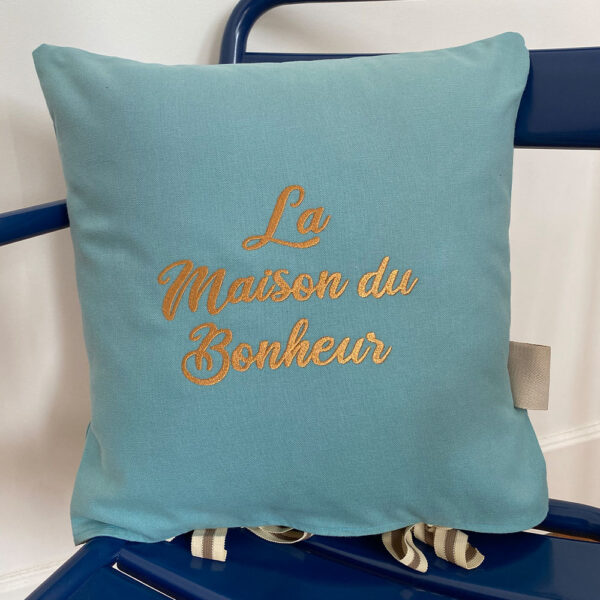 Coussin Bleu pâle