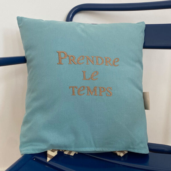 Coussin Bleu pâle
