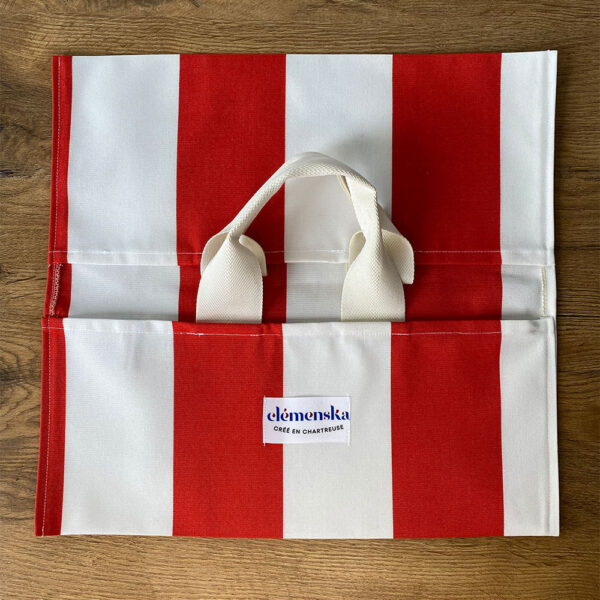 Sac à tarte Rayures Rouge