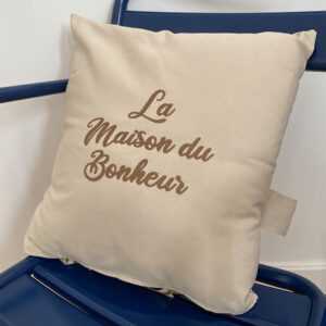 Coussin Beige
