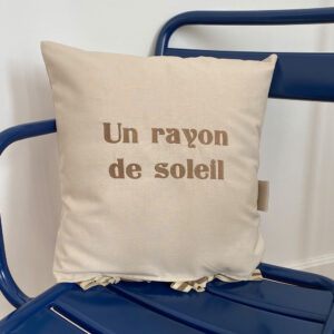 Coussin Beige