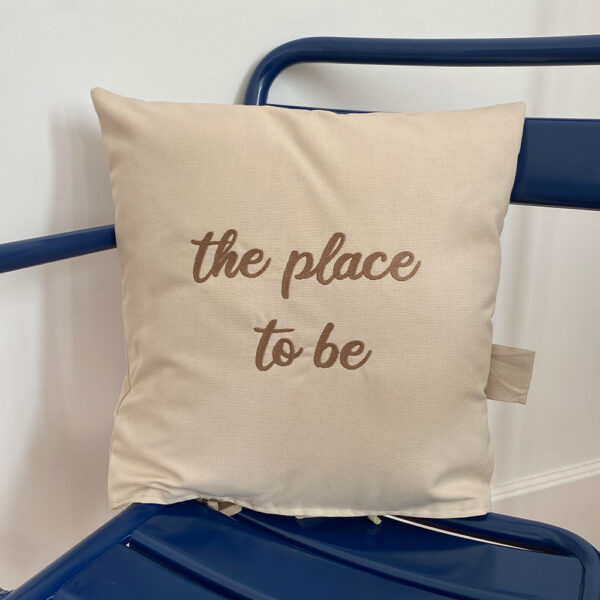 Coussin Beige