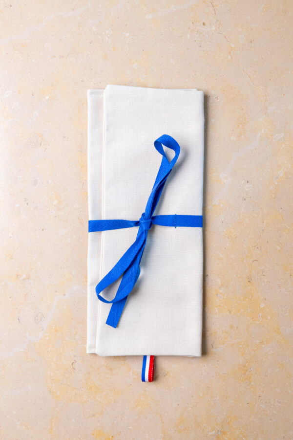 Etui de serviette amande
