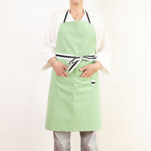 tablier vert verveine