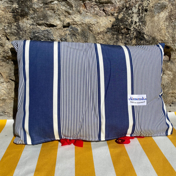 Coussin Bleu