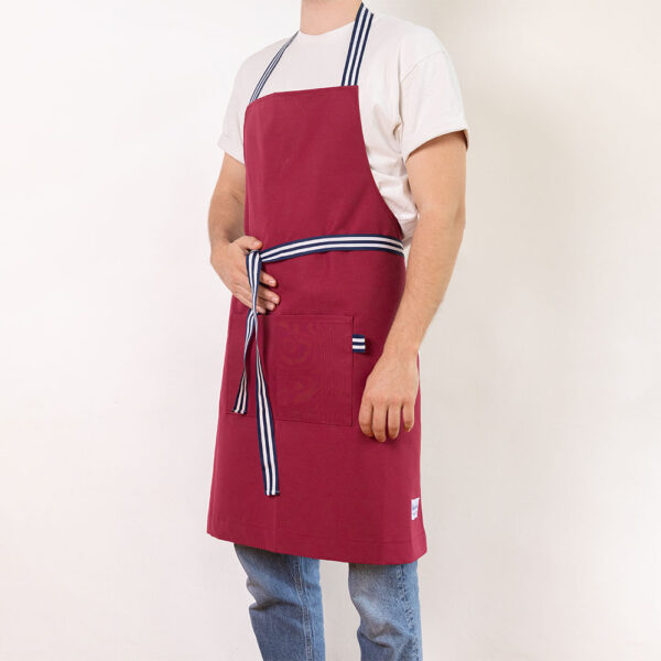 Tablier Rouge Cerise – Image 4