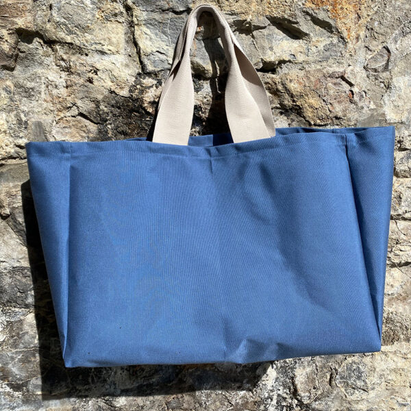 Sac Plage Dolce Vita Uni Bleu – Image 2
