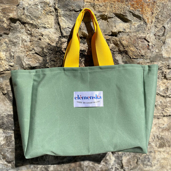 Sac Plage Dolce Vita Chartreuse – Image 3
