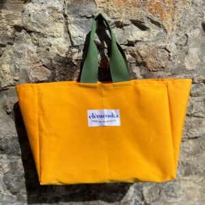 Sac Plage Dolce Vita Uni Jaune