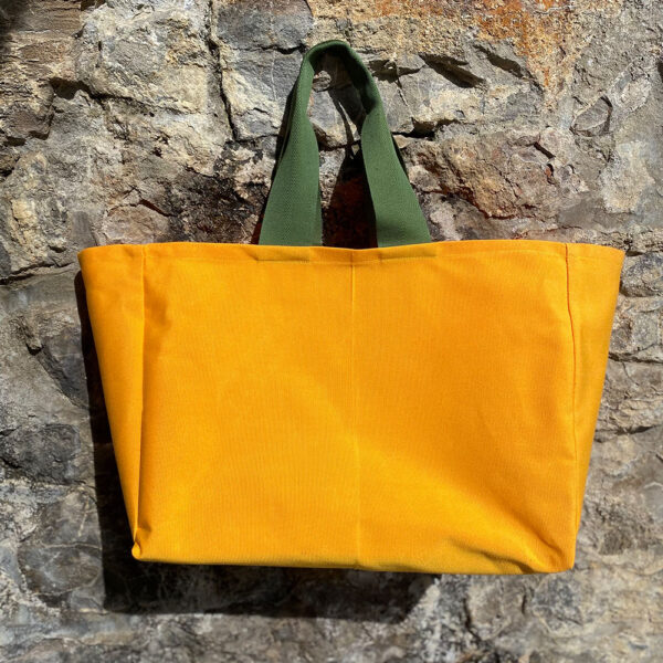 Sac Plage Dolce Vita Uni Jaune – Image 2